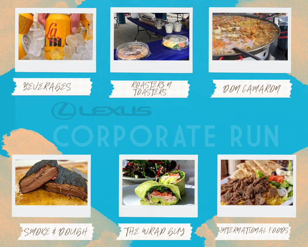 Corporate Run Catering